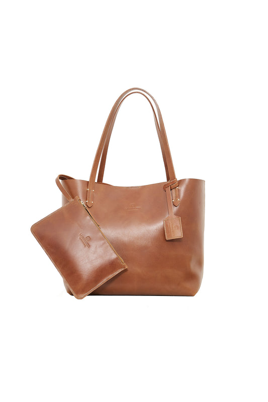 Classic Handbag - Honey