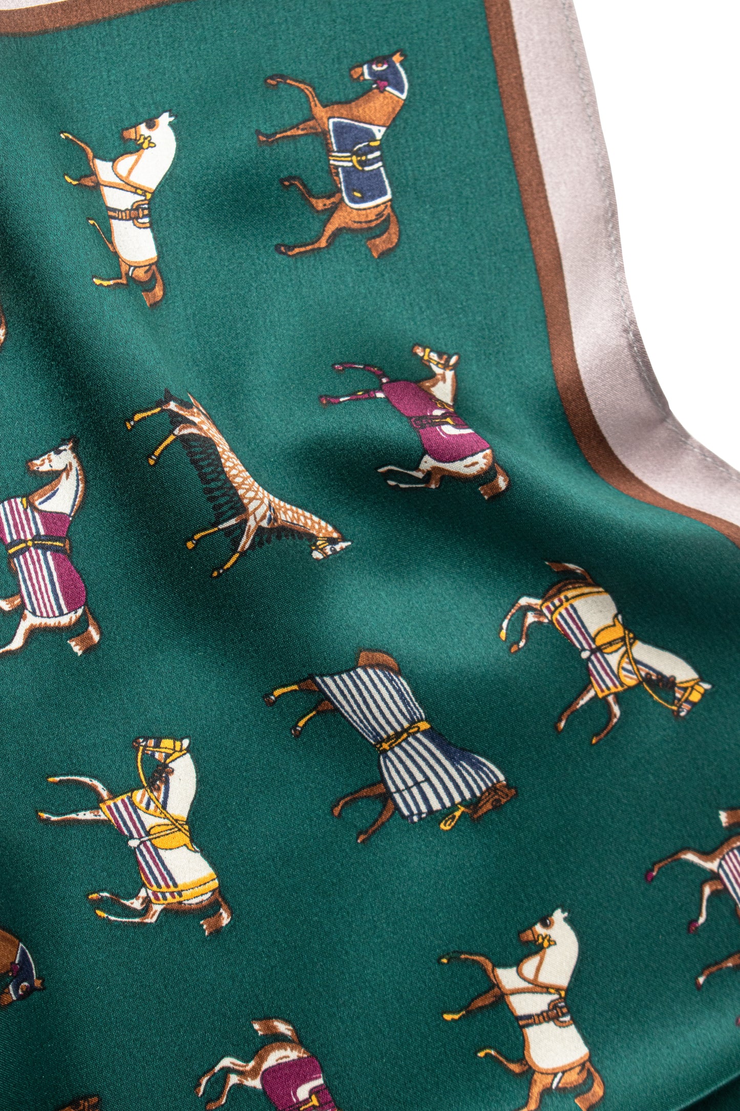 Silk Twilly Kerchief - Oxford
