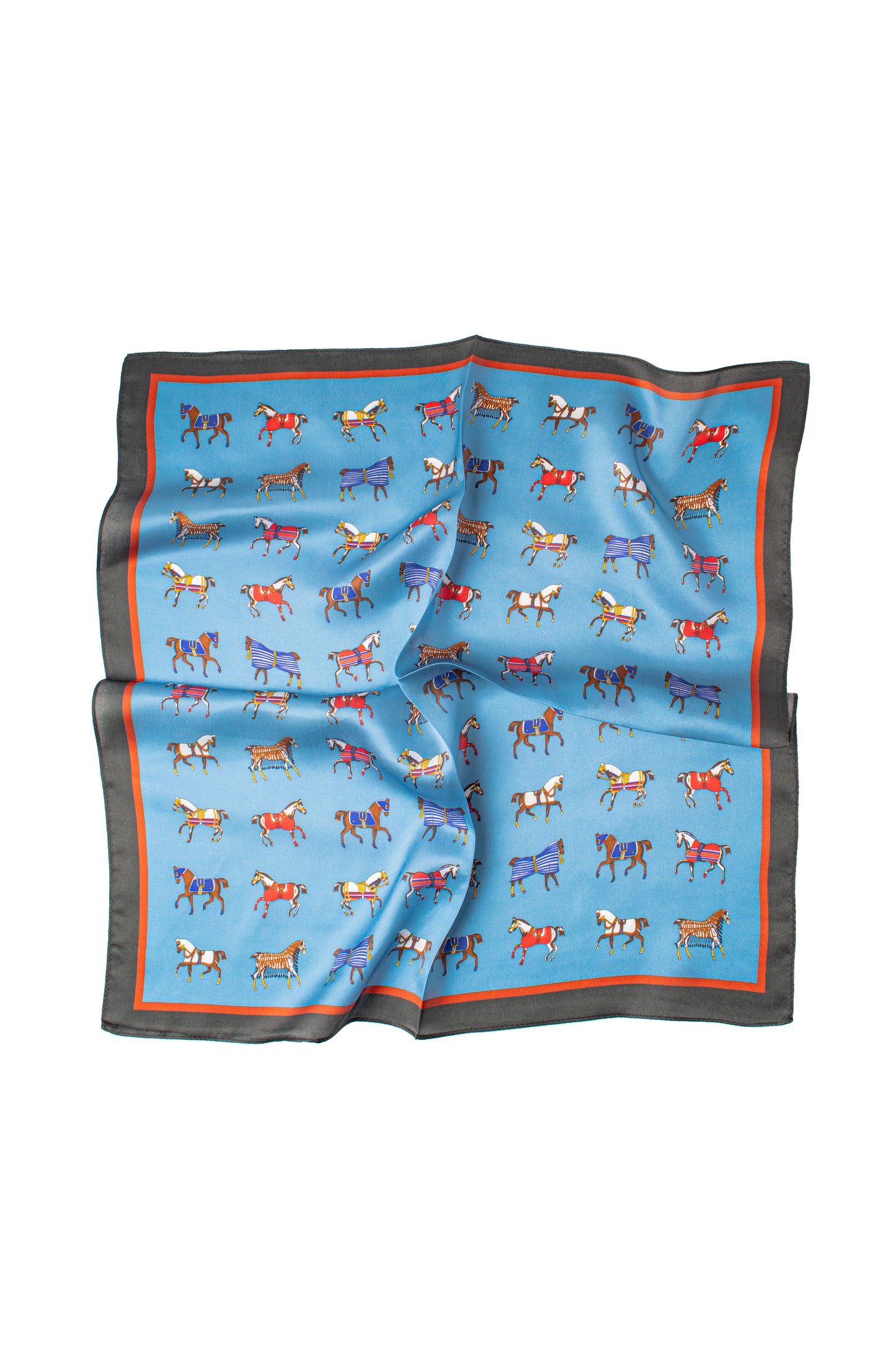 Silk Twilly Kerchief - Cambridge