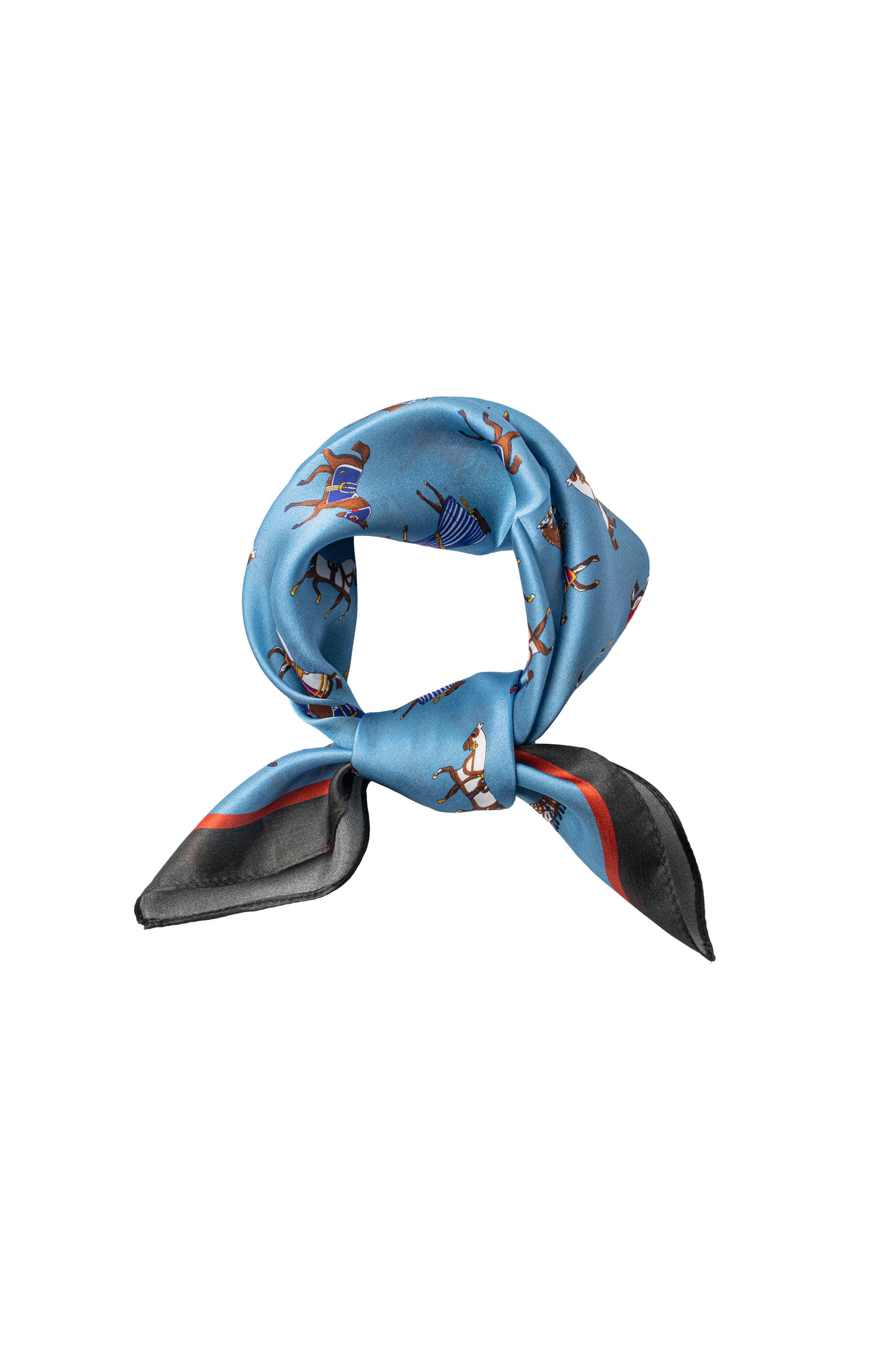 Silk Twilly Kerchief - Cambridge