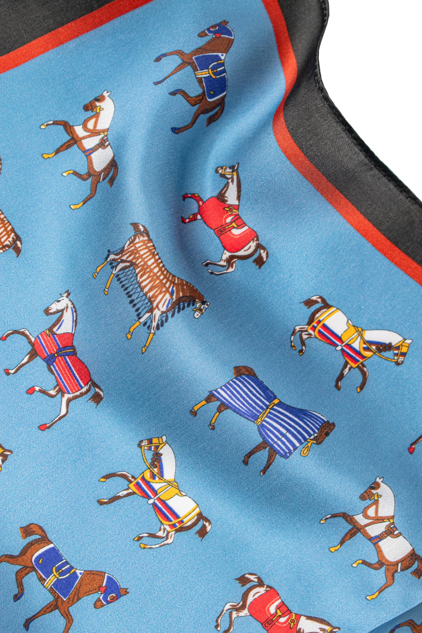 Silk Twilly Kerchief - Cambridge