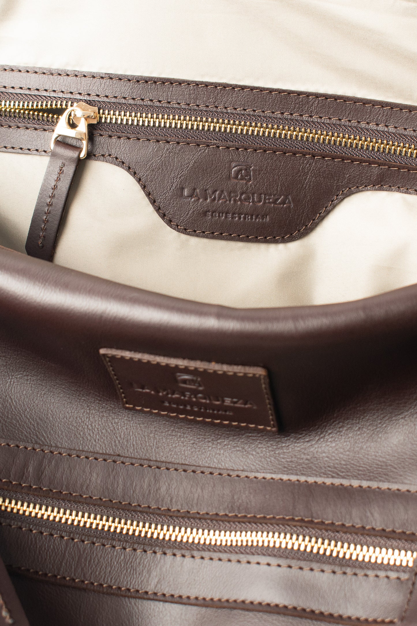 Leather Travel Bag - Dark Chocolate