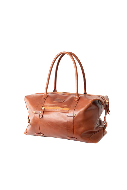 Leather Travel Bag - Honey