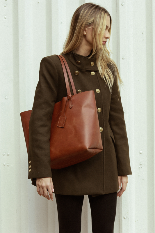 Classic Handbag - Honey