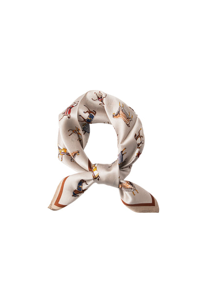 Silk Twilly Kerchief - Versalles