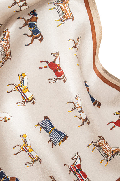 Silk Twilly Kerchief - Versalles