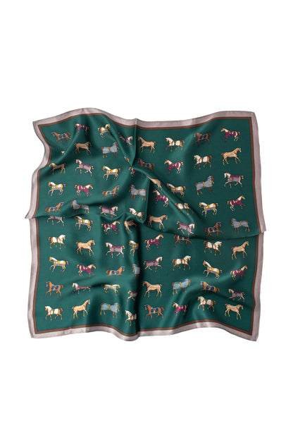 Silk Twilly Kerchief - Oxford