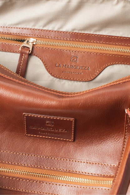 Leather Travel Bag - Honey